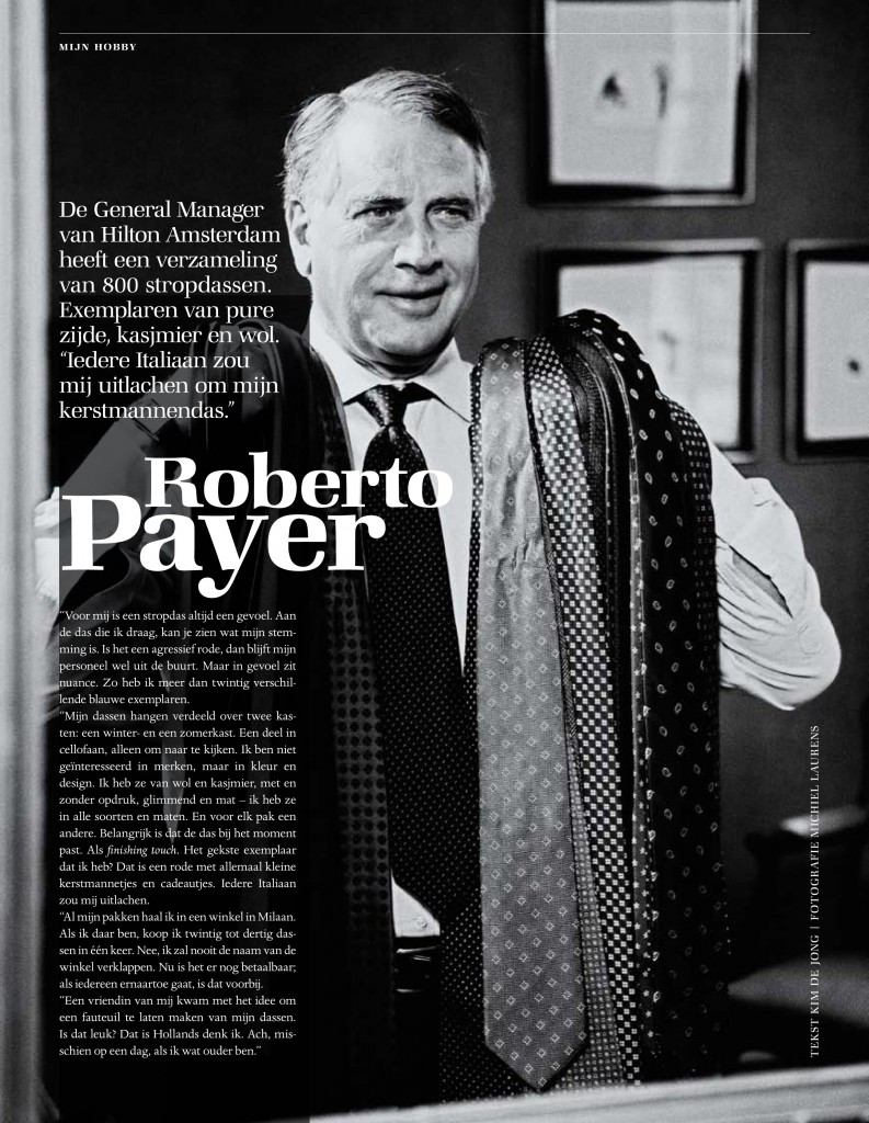 Interview Roberto Payer Hilton Amsterdam